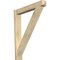 Ekena Millwork Traditional Craftsman Rough Sawn Outlooker, Douglas Fir, 6"W x 38"D x 42"H OUT06X38X42TRA04RDF - alternate 1